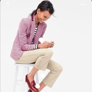NWOT J Crew Campbell Tweed Wool Blazer